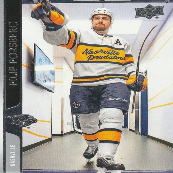 Filip Forsberg Nashville Predators NHL Hockey Card Collection - 4 Card Set - Picture 4 of 5